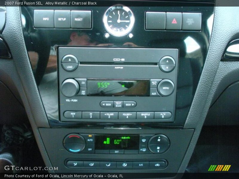 Alloy Metallic / Charcoal Black 2007 Ford Fusion SEL
