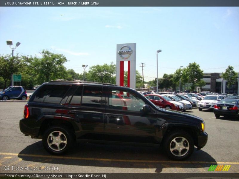 Black / Light Gray 2008 Chevrolet TrailBlazer LT 4x4