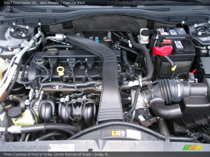 Alloy Metallic / Charcoal Black 2007 Ford Fusion SEL