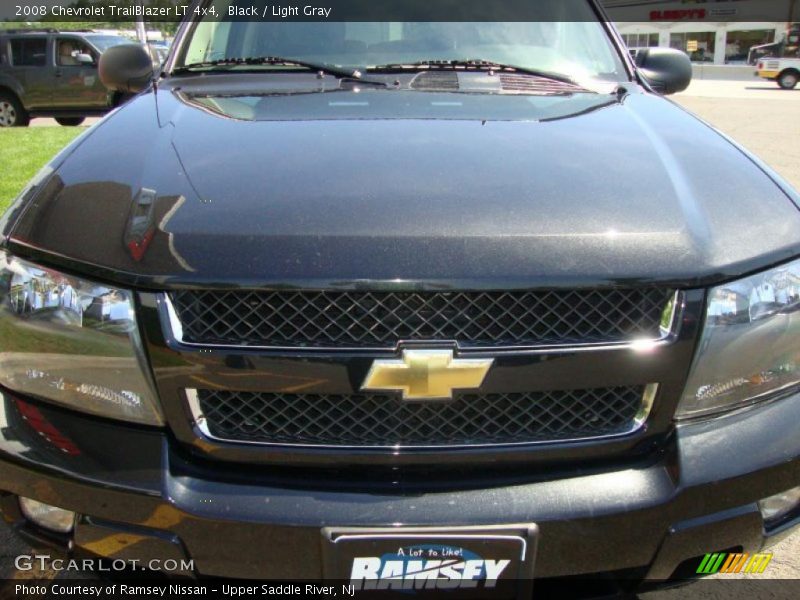 Black / Light Gray 2008 Chevrolet TrailBlazer LT 4x4