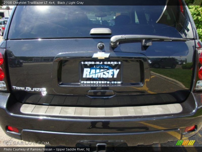 Black / Light Gray 2008 Chevrolet TrailBlazer LT 4x4