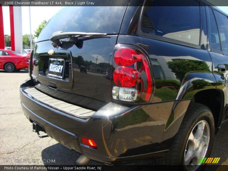 Black / Light Gray 2008 Chevrolet TrailBlazer LT 4x4