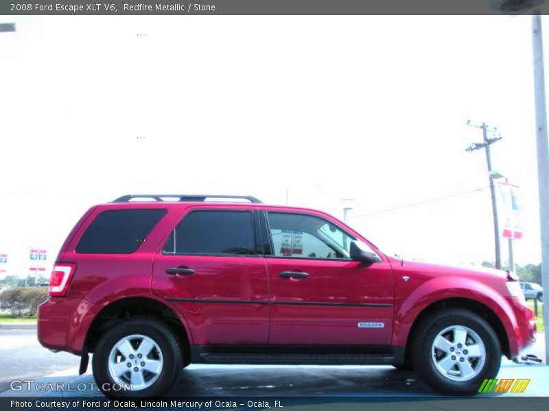Redfire Metallic / Stone 2008 Ford Escape XLT V6