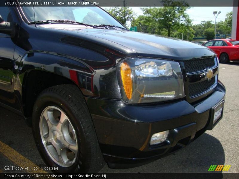 Black / Light Gray 2008 Chevrolet TrailBlazer LT 4x4