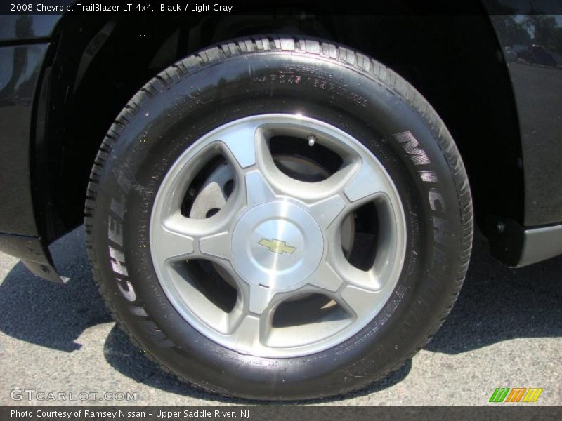 Black / Light Gray 2008 Chevrolet TrailBlazer LT 4x4