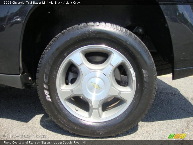 Black / Light Gray 2008 Chevrolet TrailBlazer LT 4x4