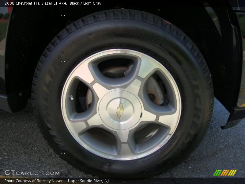 Black / Light Gray 2008 Chevrolet TrailBlazer LT 4x4