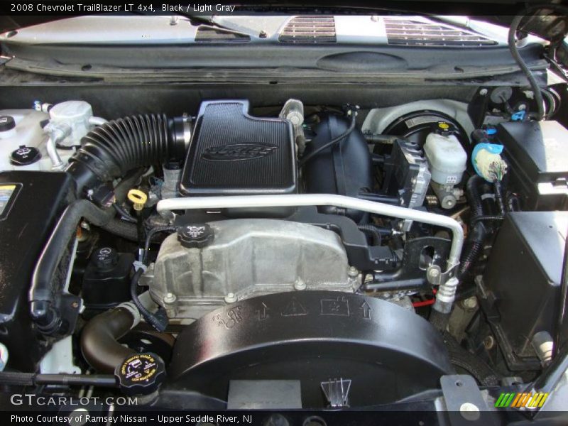 Black / Light Gray 2008 Chevrolet TrailBlazer LT 4x4