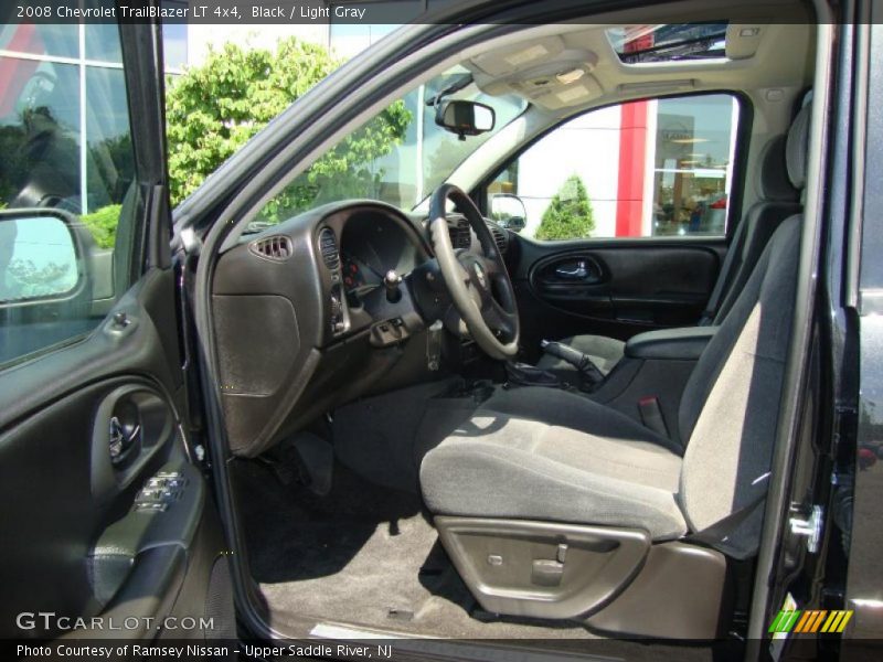 Black / Light Gray 2008 Chevrolet TrailBlazer LT 4x4