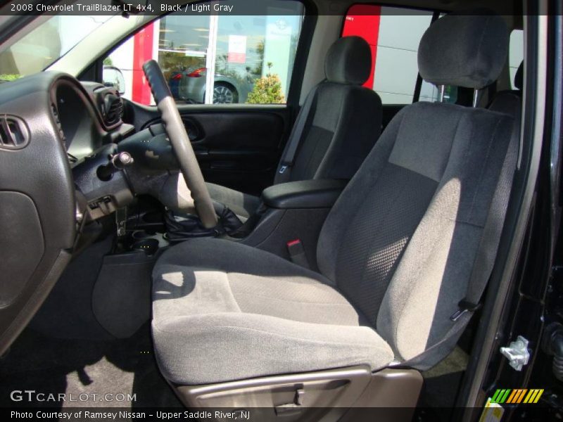 Black / Light Gray 2008 Chevrolet TrailBlazer LT 4x4
