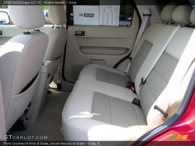 Redfire Metallic / Stone 2008 Ford Escape XLT V6
