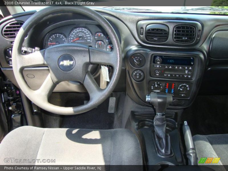 Black / Light Gray 2008 Chevrolet TrailBlazer LT 4x4