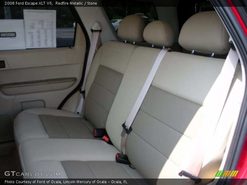 Redfire Metallic / Stone 2008 Ford Escape XLT V6