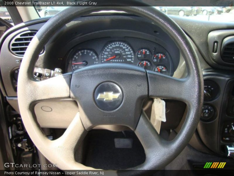 Black / Light Gray 2008 Chevrolet TrailBlazer LT 4x4
