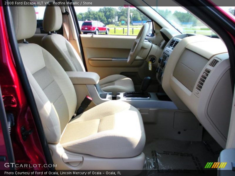 Redfire Metallic / Stone 2008 Ford Escape XLT V6