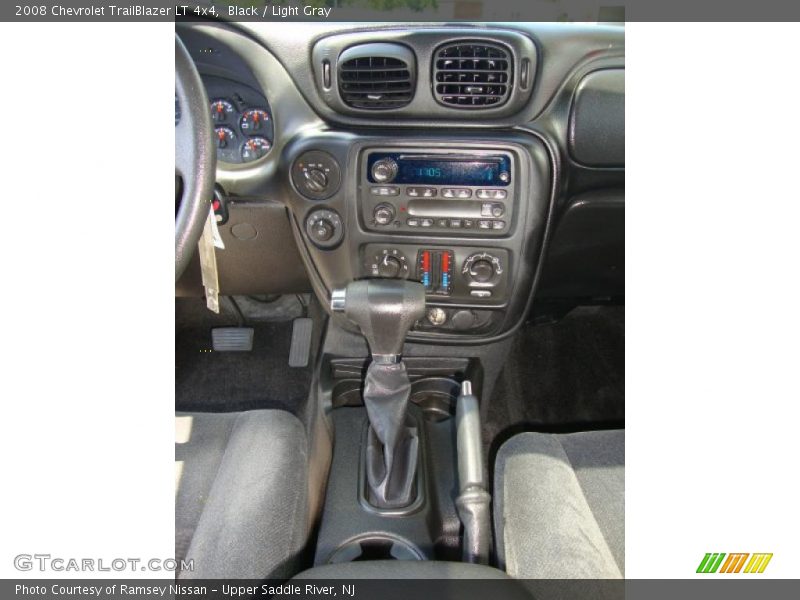 Black / Light Gray 2008 Chevrolet TrailBlazer LT 4x4