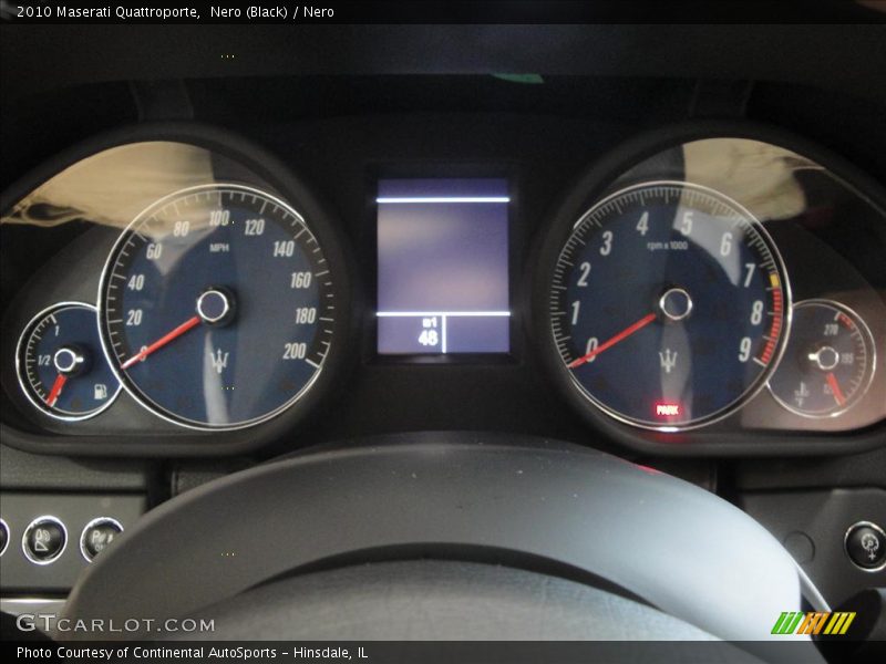 Nero (Black) / Nero 2010 Maserati Quattroporte