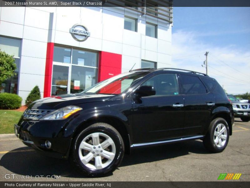 Super Black / Charcoal 2007 Nissan Murano SL AWD