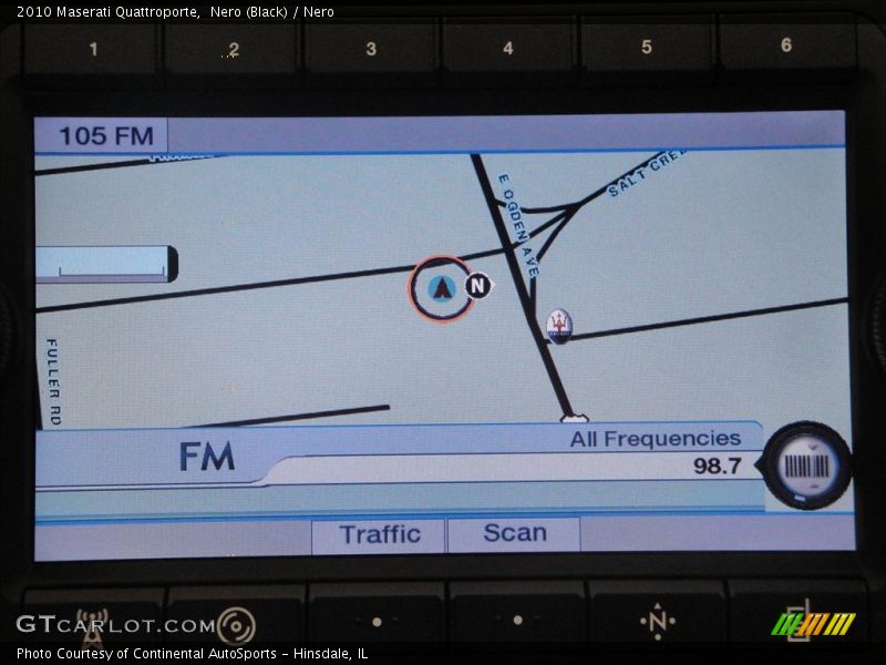 Nero (Black) / Nero 2010 Maserati Quattroporte