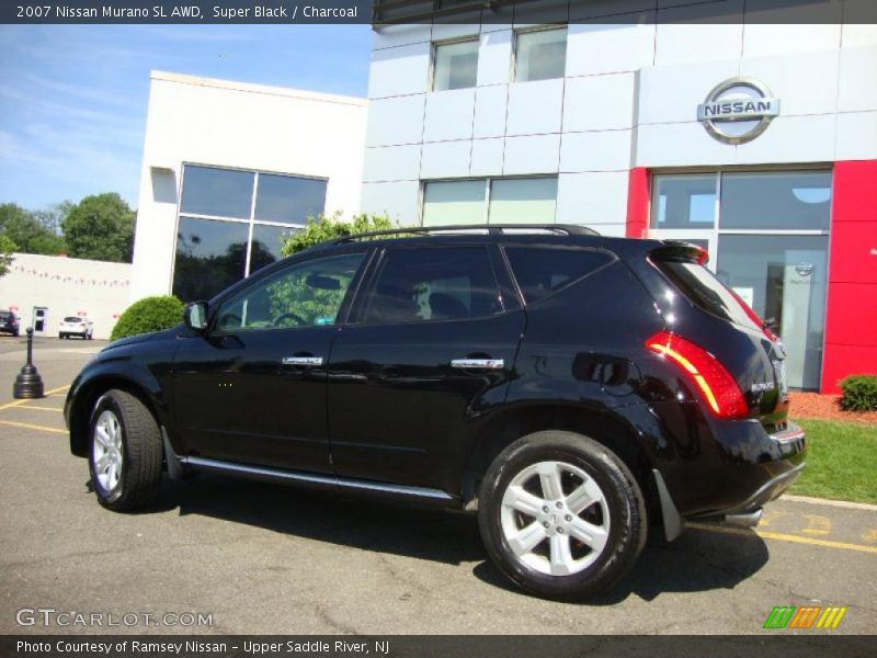 Super Black / Charcoal 2007 Nissan Murano SL AWD
