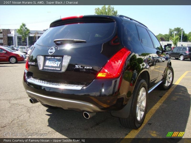 Super Black / Charcoal 2007 Nissan Murano SL AWD