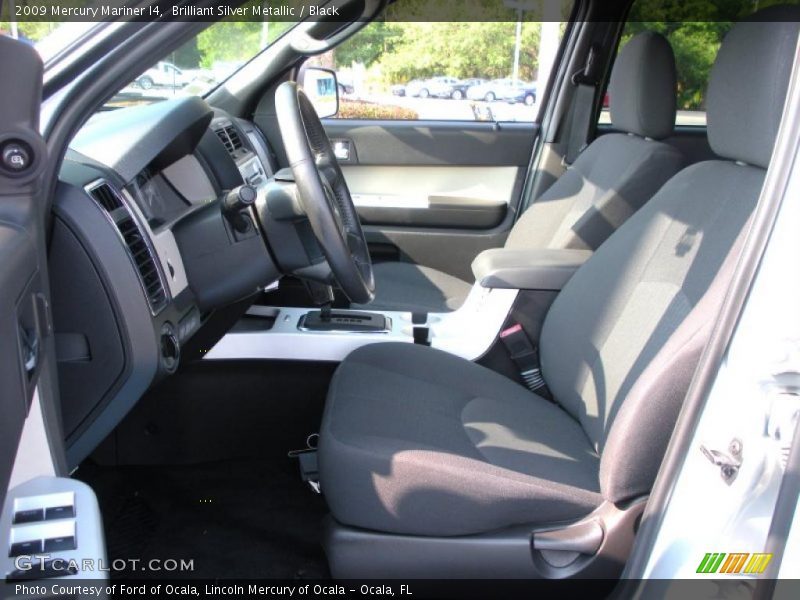 Brilliant Silver Metallic / Black 2009 Mercury Mariner I4