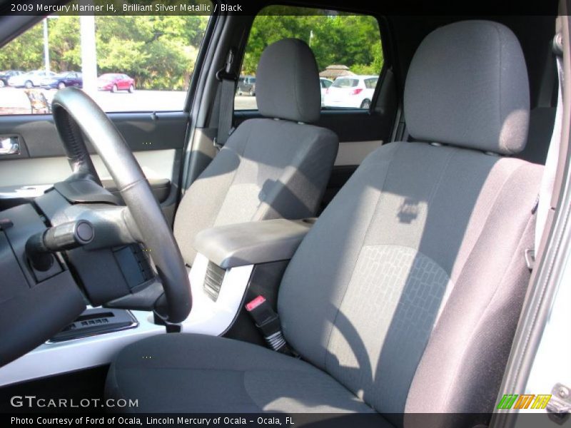 Brilliant Silver Metallic / Black 2009 Mercury Mariner I4