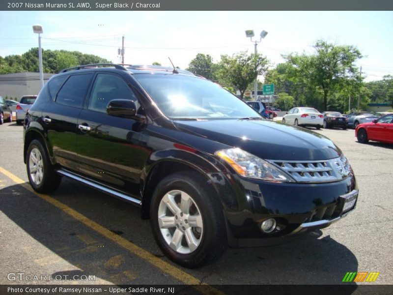Super Black / Charcoal 2007 Nissan Murano SL AWD