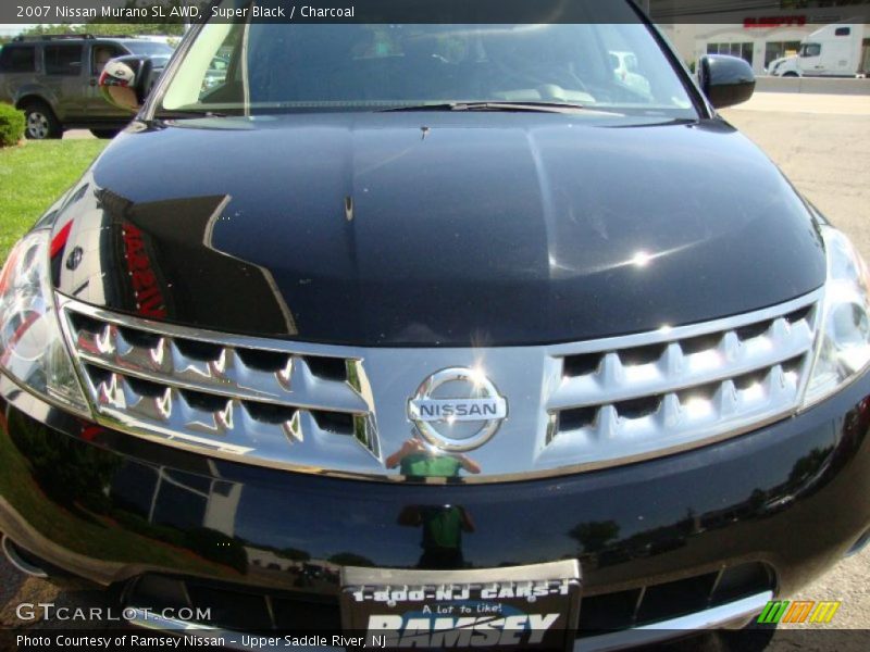 Super Black / Charcoal 2007 Nissan Murano SL AWD