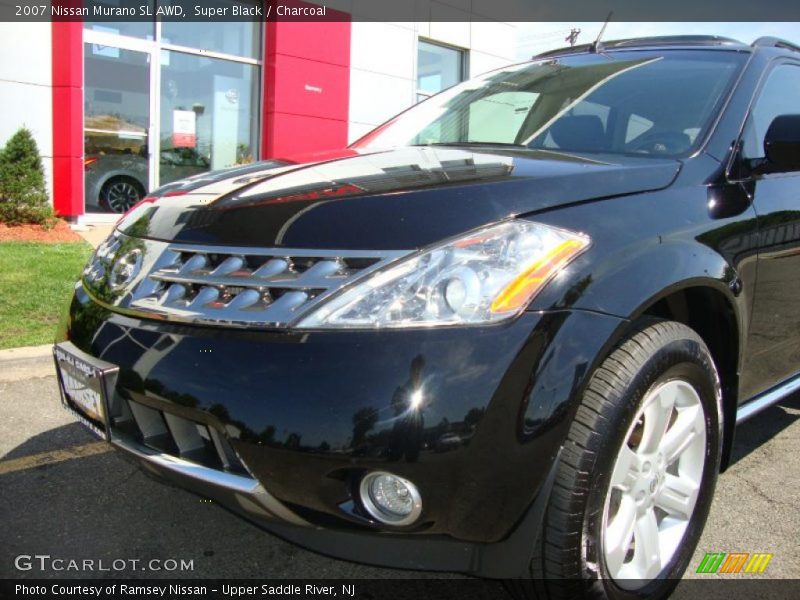 Super Black / Charcoal 2007 Nissan Murano SL AWD