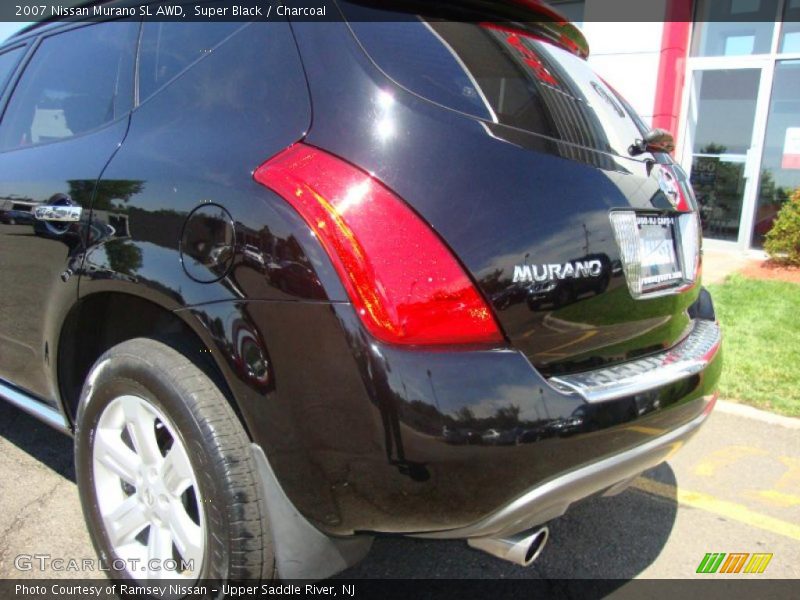 Super Black / Charcoal 2007 Nissan Murano SL AWD