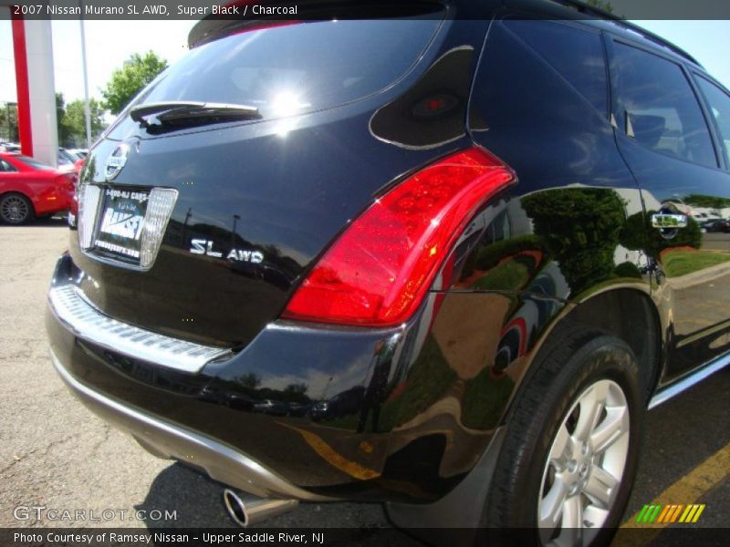 Super Black / Charcoal 2007 Nissan Murano SL AWD