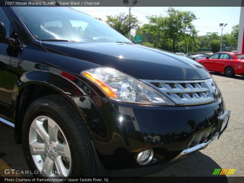 Super Black / Charcoal 2007 Nissan Murano SL AWD
