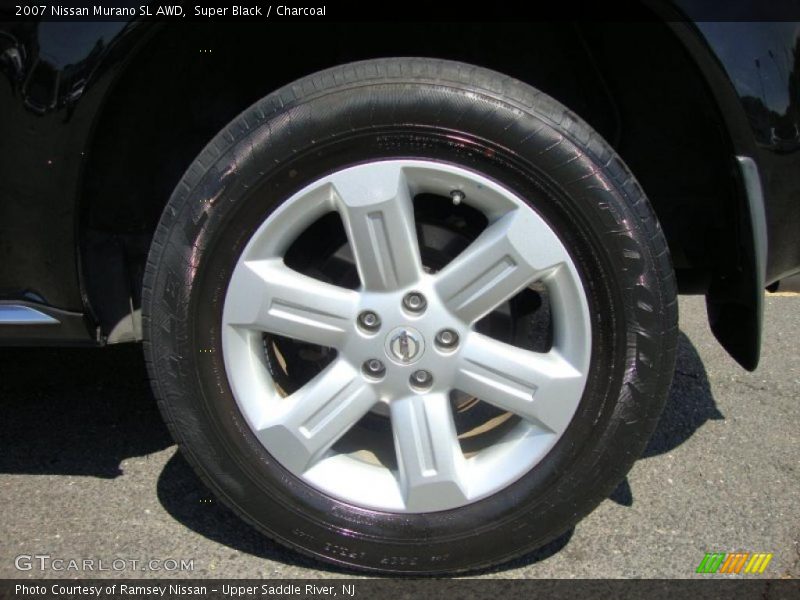 Super Black / Charcoal 2007 Nissan Murano SL AWD
