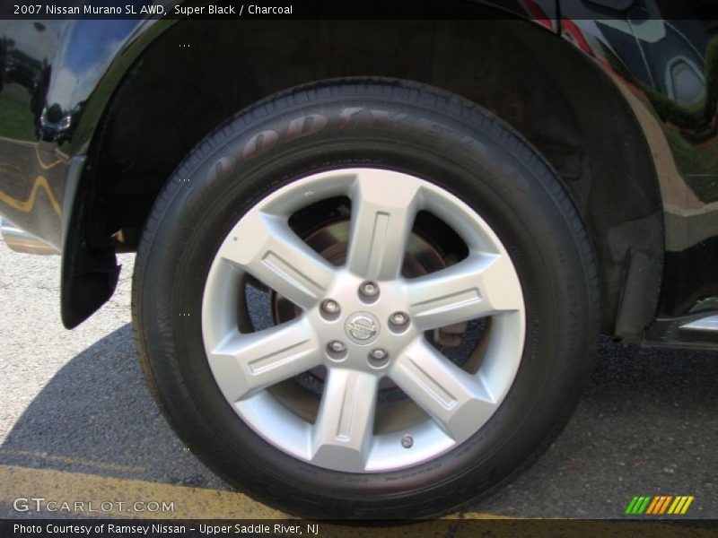 Super Black / Charcoal 2007 Nissan Murano SL AWD
