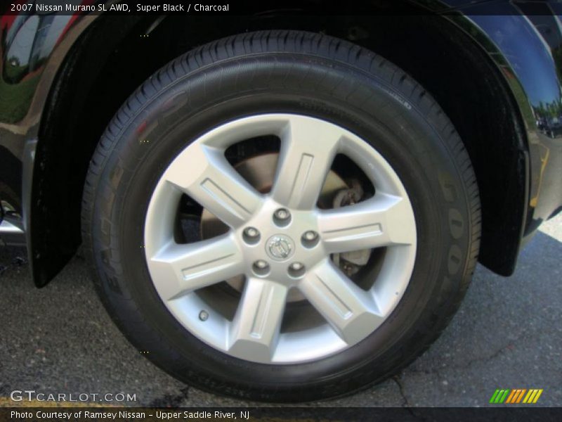 Super Black / Charcoal 2007 Nissan Murano SL AWD