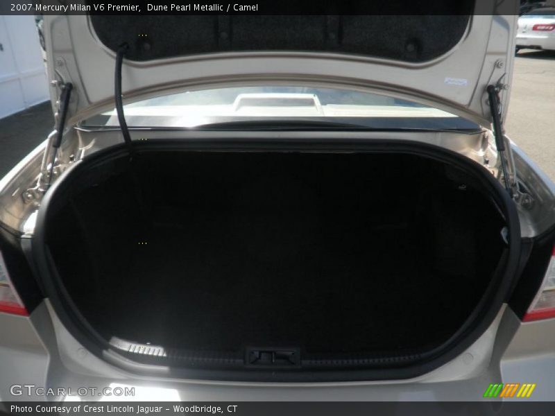 Dune Pearl Metallic / Camel 2007 Mercury Milan V6 Premier