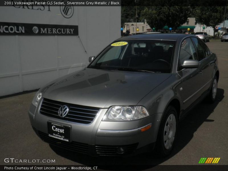 Silverstone Grey Metallic / Black 2001 Volkswagen Passat GLS Sedan