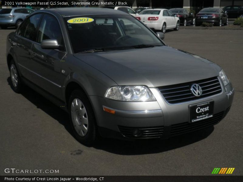 Silverstone Grey Metallic / Black 2001 Volkswagen Passat GLS Sedan
