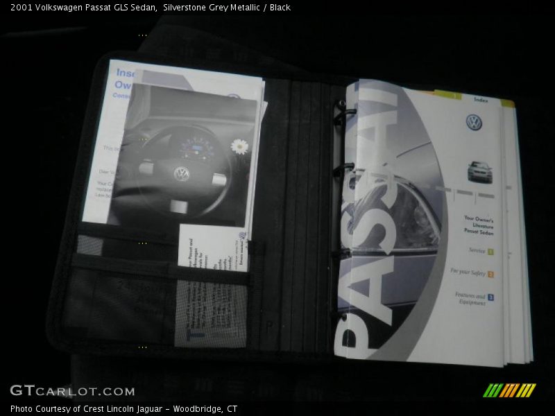 Silverstone Grey Metallic / Black 2001 Volkswagen Passat GLS Sedan