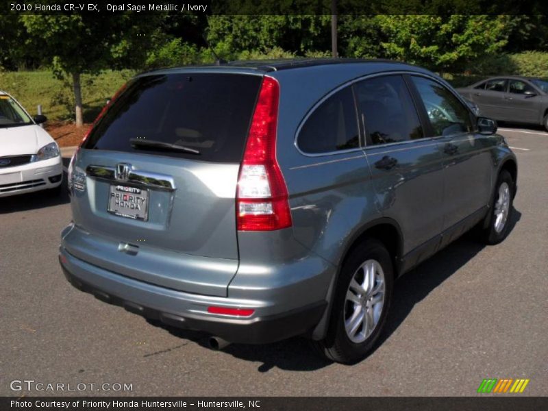 Opal Sage Metallic / Ivory 2010 Honda CR-V EX