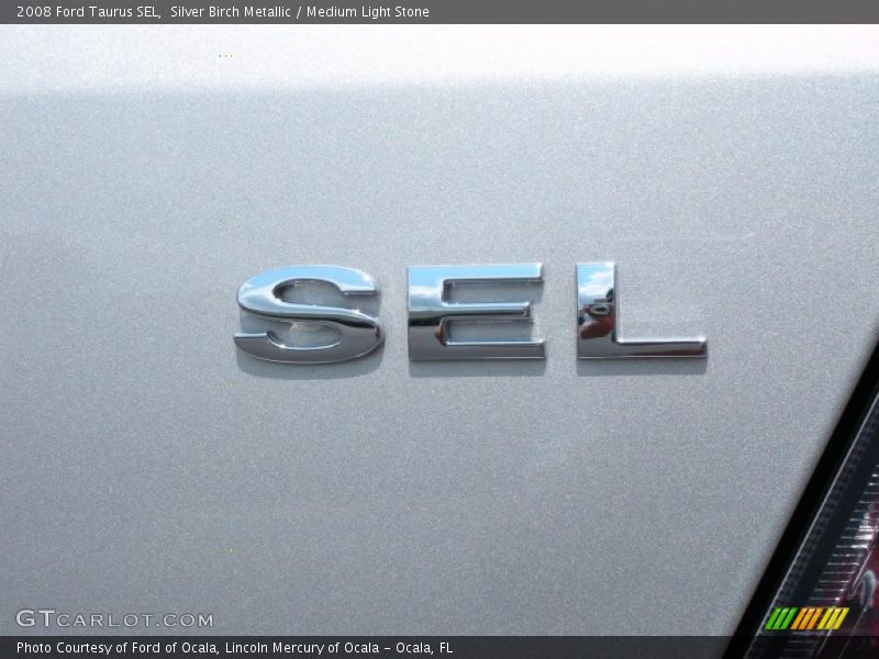 Silver Birch Metallic / Medium Light Stone 2008 Ford Taurus SEL