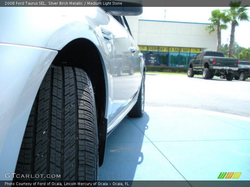 Silver Birch Metallic / Medium Light Stone 2008 Ford Taurus SEL