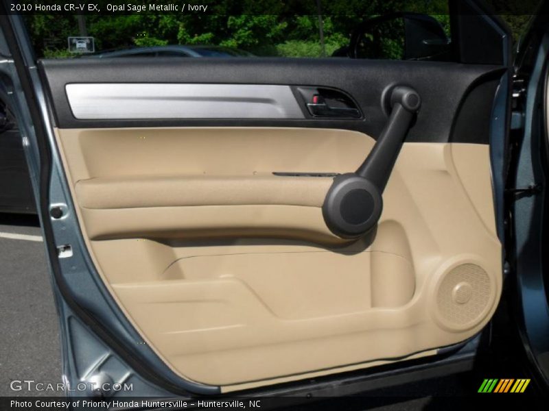 Opal Sage Metallic / Ivory 2010 Honda CR-V EX