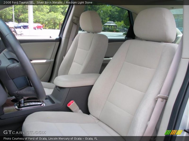 Silver Birch Metallic / Medium Light Stone 2008 Ford Taurus SEL
