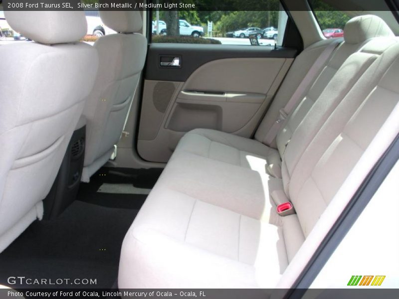 Silver Birch Metallic / Medium Light Stone 2008 Ford Taurus SEL