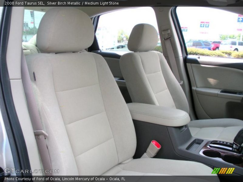 Silver Birch Metallic / Medium Light Stone 2008 Ford Taurus SEL