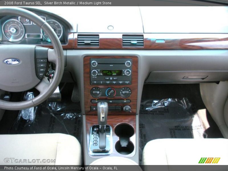 Silver Birch Metallic / Medium Light Stone 2008 Ford Taurus SEL