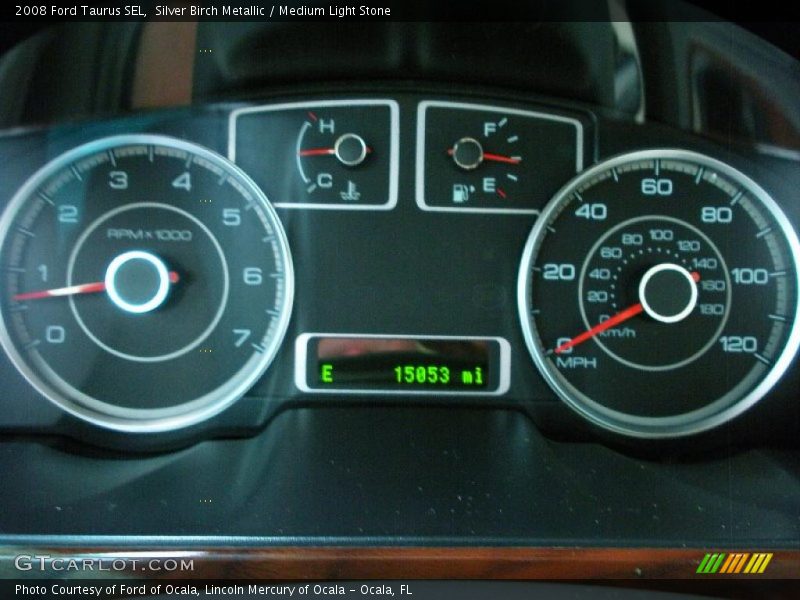 Silver Birch Metallic / Medium Light Stone 2008 Ford Taurus SEL