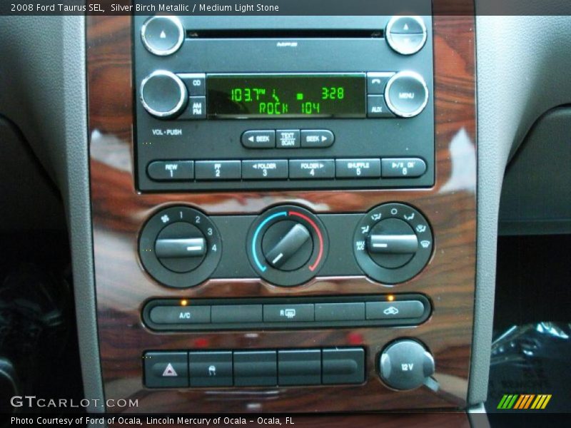 Silver Birch Metallic / Medium Light Stone 2008 Ford Taurus SEL